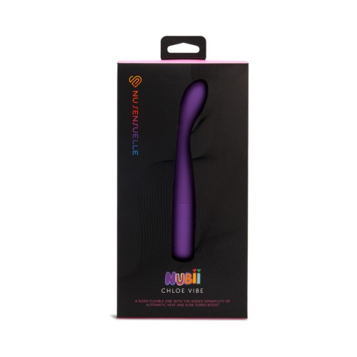 Nu Sensuelle Chloe Nubii Warming Slim G with Turbo Boost Purple