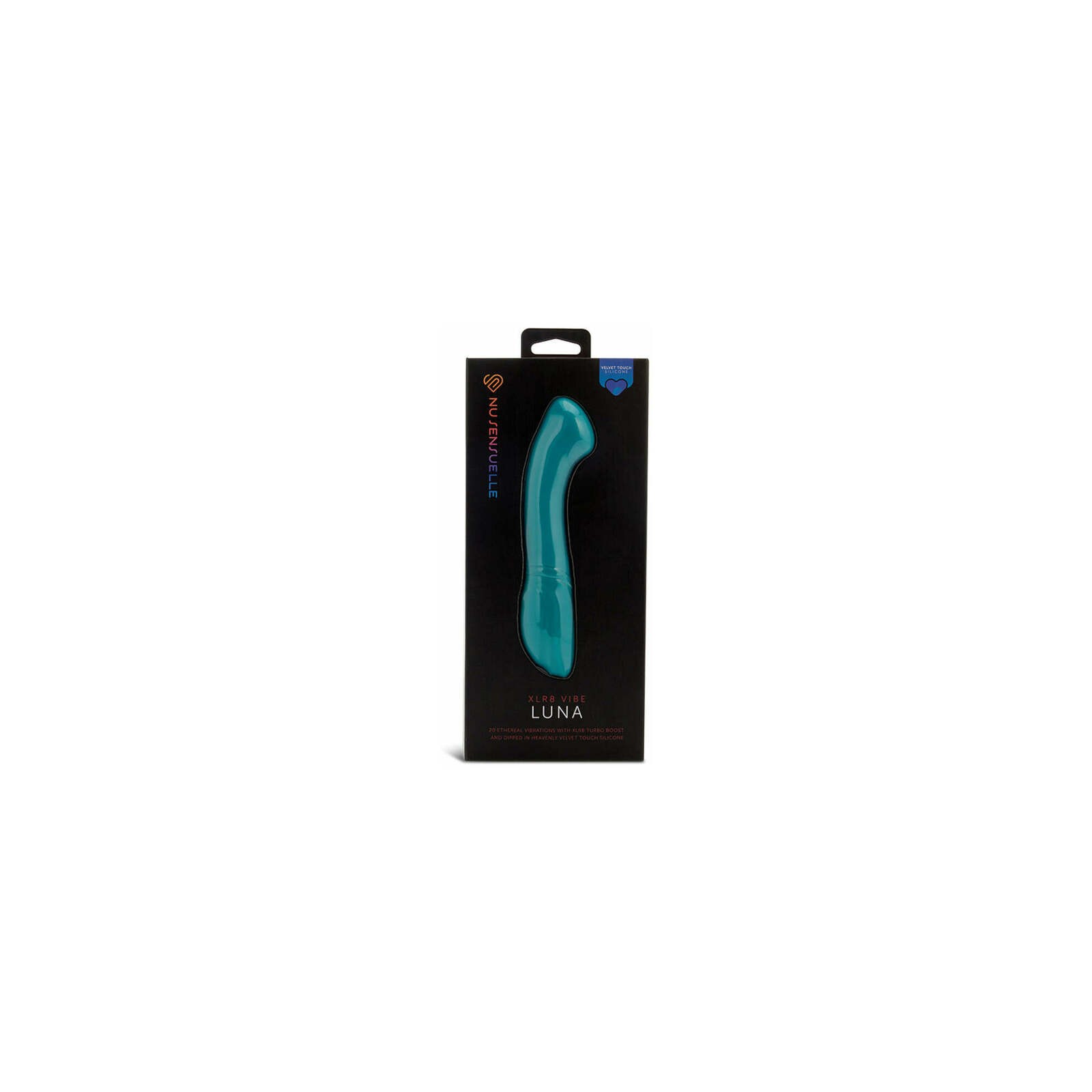 Vibrador Nu Sensuelle Velvet Touch Luna Verde Esmeralda