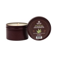 Earthly Body Hemp Seed Holiday Massage Candle