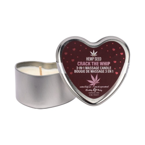 Earthly Body Hemp Seed Valentine Candle