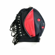 Rouge Leather Fly Trap Mask - BDSM Gear