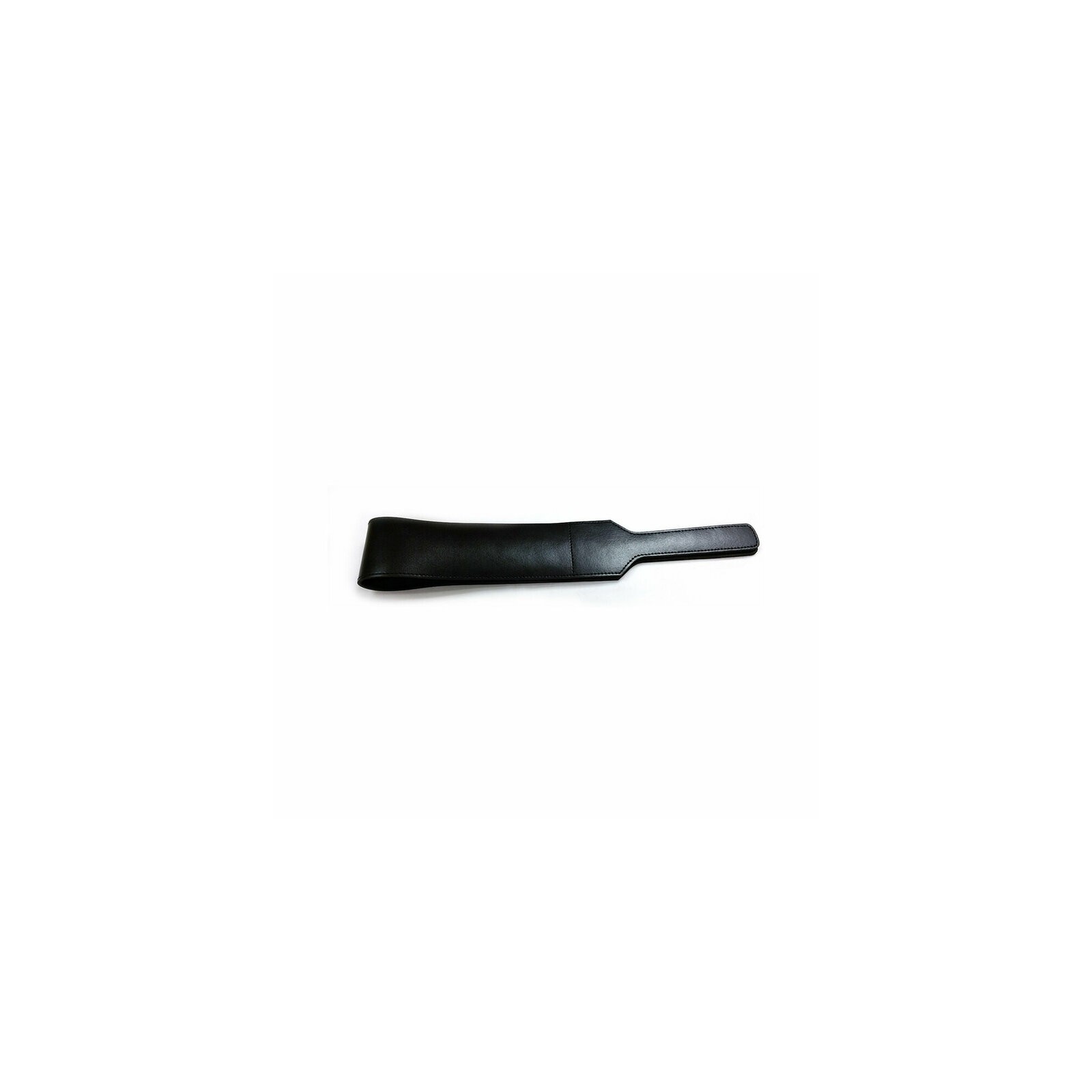 Rouge Leather Open Folded Paddle | Black Leather