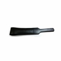 Rouge Leather Open Folded Paddle | Black Leather