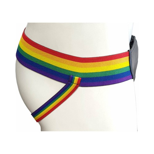 Jockstrap de Cuero Multicolor Rouge