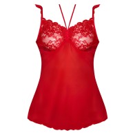 Magic Silk Sugar High Babydoll & Tanga Rojo L/XL