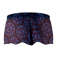 Falda Hazy Dayz Magic Silk Mariposa S/M - Lencería Coqueta