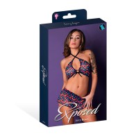 Conjunto Halter y Cortos Hazy Dayz de Magic Silk