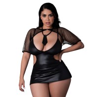 Disfraz Magic Silk Dress Up Miss Behaving Set negro talla reina