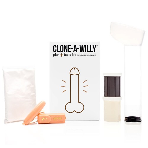 Kit de Dildo Clone-A-Willy Plus con Testículos