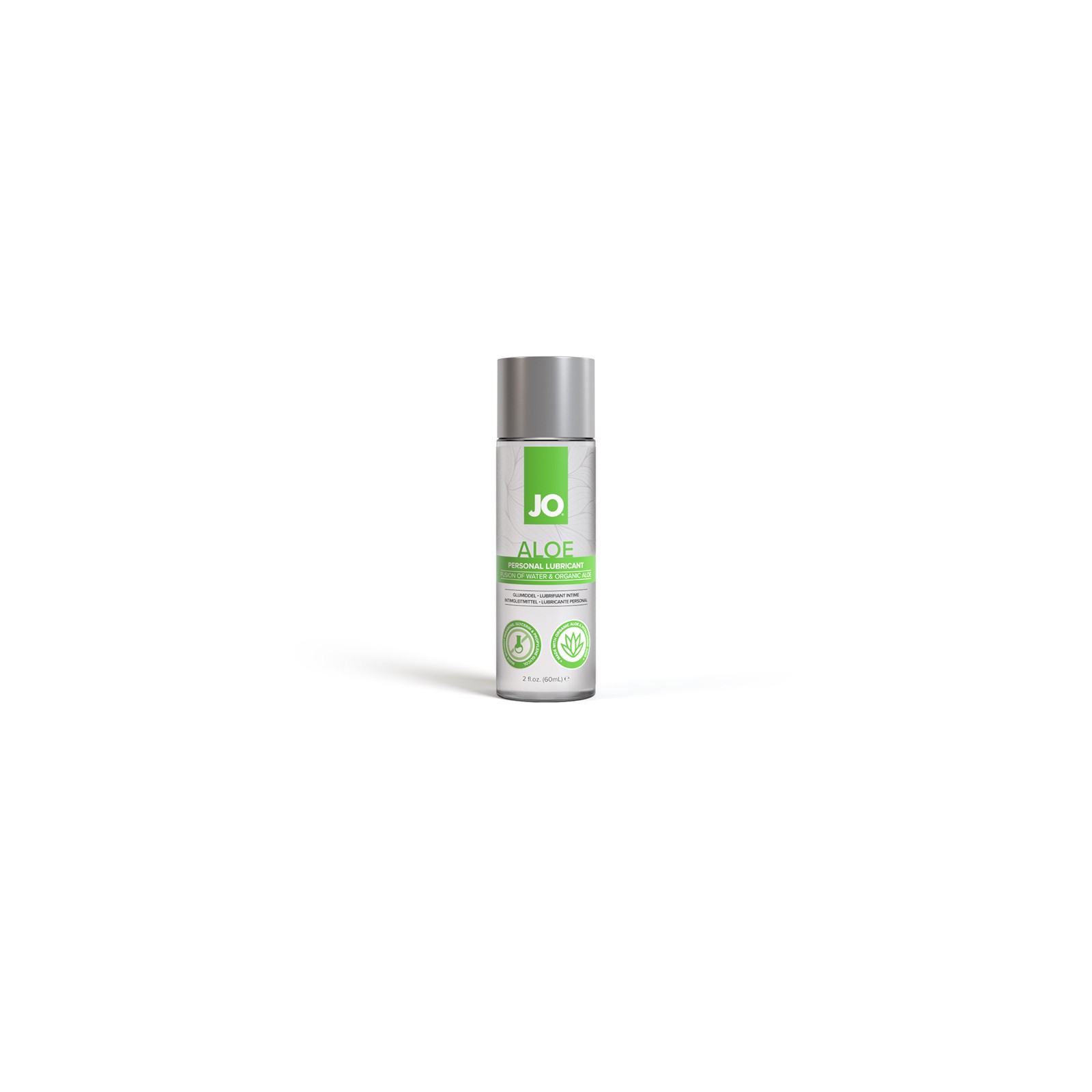 JO Aloe 2 oz Water-Based Lubricant for Comfort