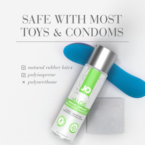 JO Aloe 2 oz Water-Based Lubricant for Comfort