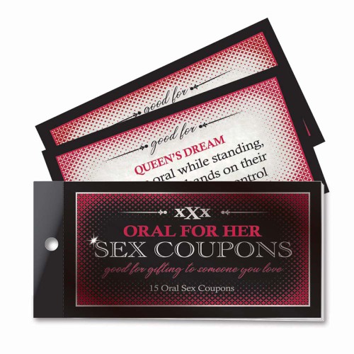 Oral Adventure Coupons for Exciting Intimacy