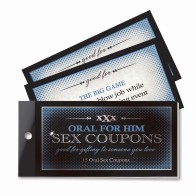 Oral Adventures Sex Coupons for Him - Exciting Fantasies