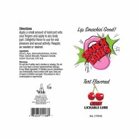 Lubricante Smack Tarts Lickable Sour Cherry - Placer Delicioso