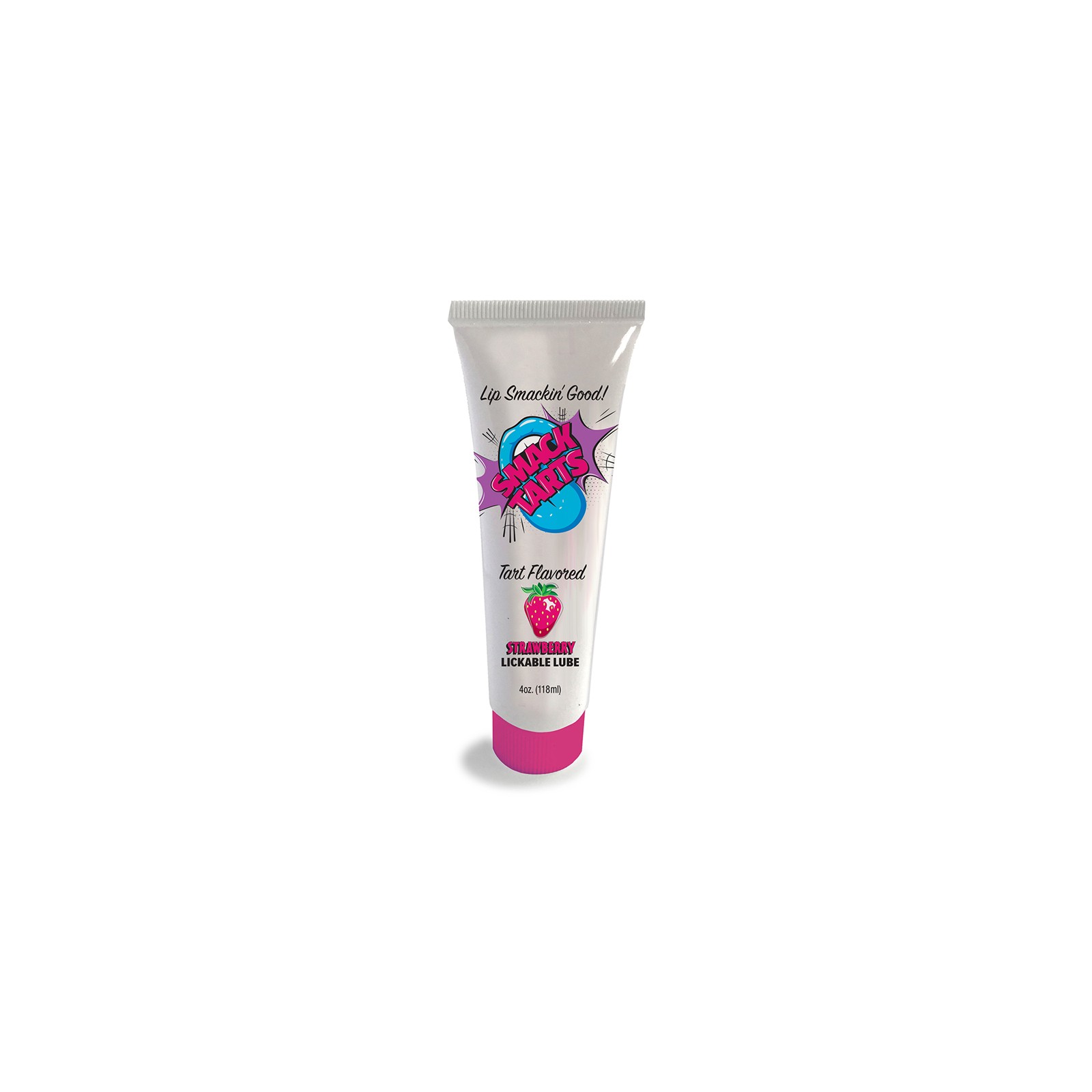 Smack Tarts Lickable Sour Strawberry Lube 4 oz