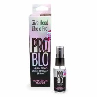 Pro Blo Numbing Deep Throat Spray Bubblegum