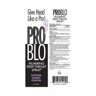 Pro Blo Numbing Deep Throat Spray Cotton Candy