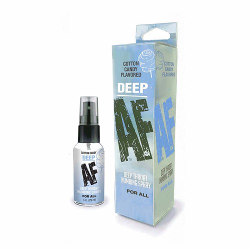 Deep AF Spray Numbing para Garganta Cotton Candy 1 oz.