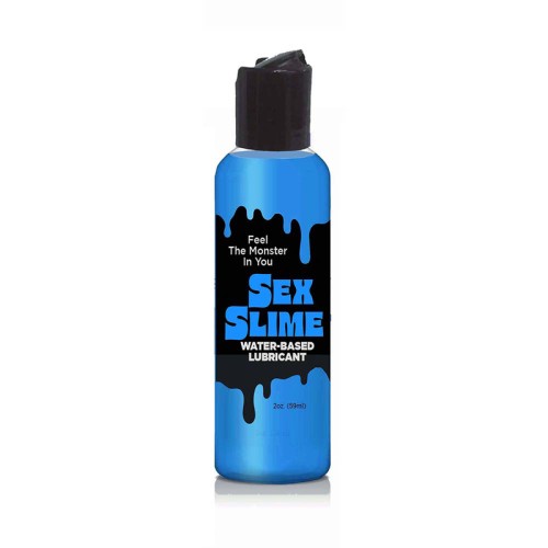 Lubricante a Base de Agua Sex Slime Azul 2 oz