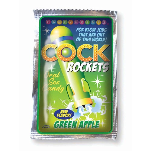 Caramelos de Sabor Variado Cock Rockets para Placer Oral Dulce