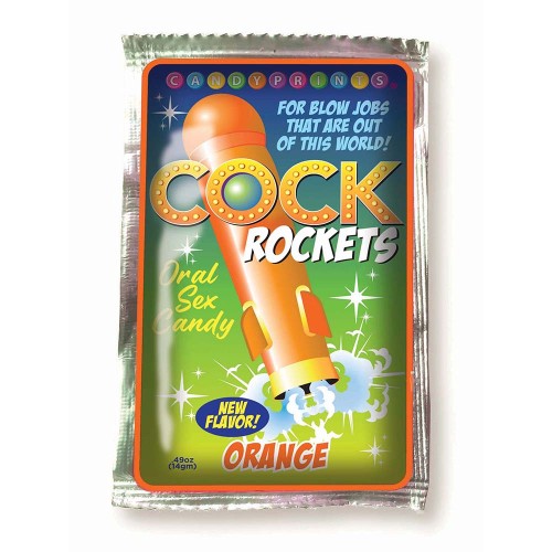 Cock Rockets Assorted Flavor Candy for Sweet Oral Pleasure