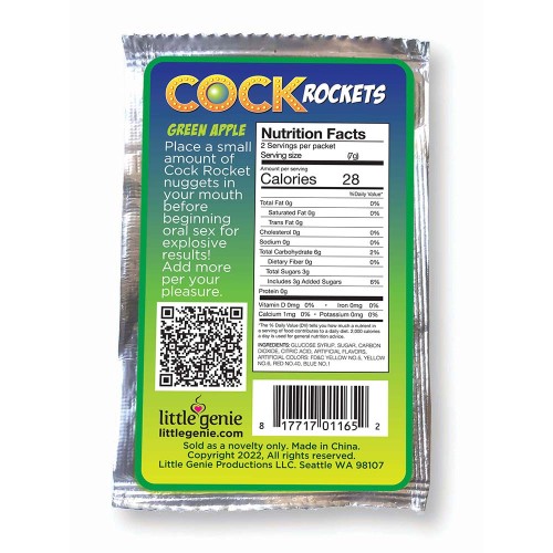 Cock Rockets Assorted Flavor Candy for Sweet Oral Pleasure