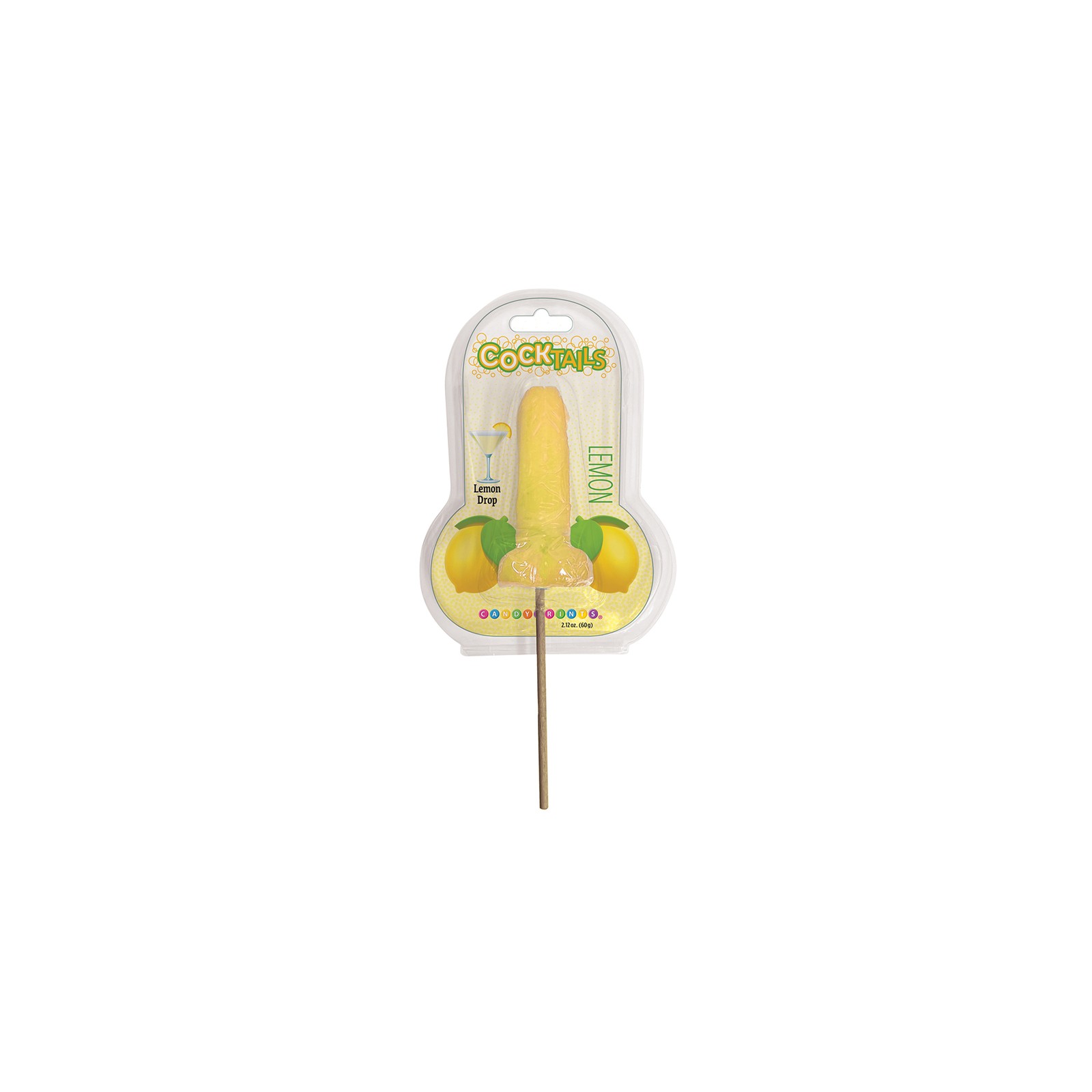 Cocktails 3D Lollipops Lemon