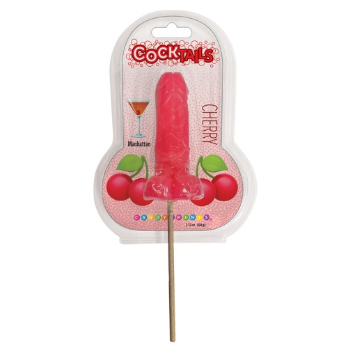 Cocktails 3D Cherry Lollipops