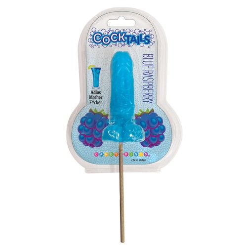 Cocktails 3D Lollipops Blue Raspberry