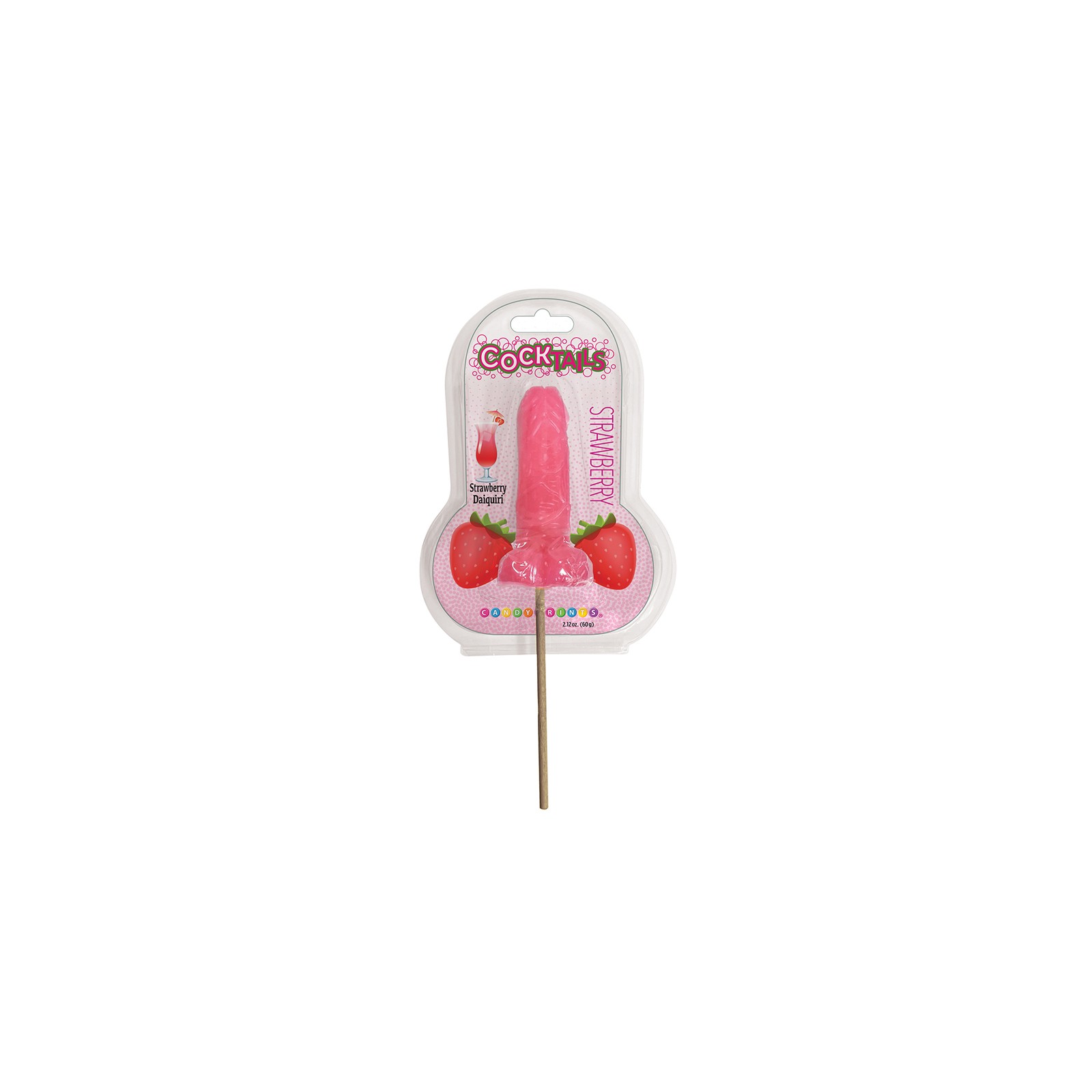 Cocktails 3D Lollipops Strawberry