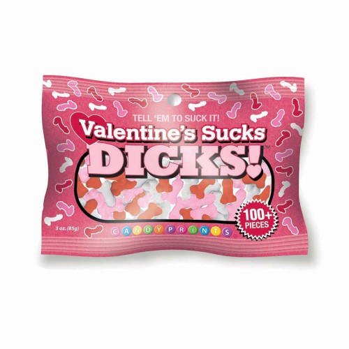 Dulces Valentine's Sucks Dicks para Diversión Acierta