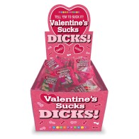 Expositor de Dulces Valentine's Sucks Dicks