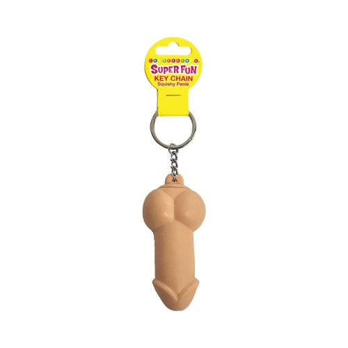 Llaveiro Squishy de Pene Super Divertido - Accesorio Travieso