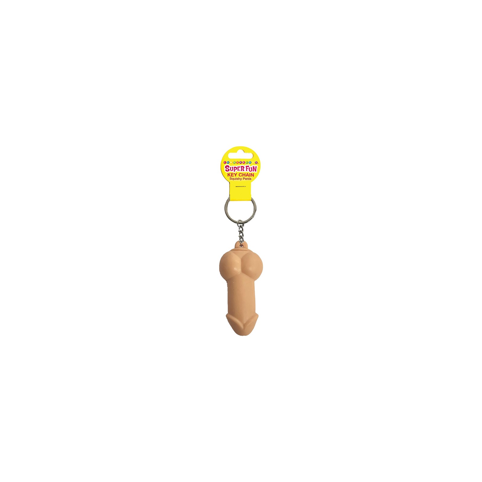 Super Fun Key Chain Squishy Penis - Cheeky Accessory