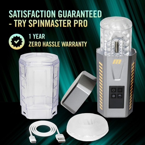 M for Men SpinMaster Pro Male Masturbator