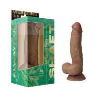 Dildo Vibrante de Silicona Doble Densidad Modelo N 8.5 in.