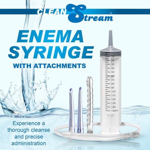 CleanStream Enema Syringe for Hygiene