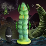 Creature Cocks Squirmer Thrusting & Vibrating Silicone Dildo