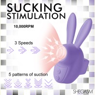 Shegasm Sucky Bunny Clit Stimulator for Ultimate Pleasure