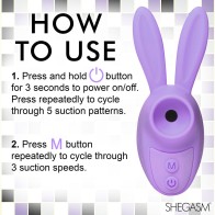 Shegasm Sucky Bunny Clit Stimulator for Ultimate Pleasure