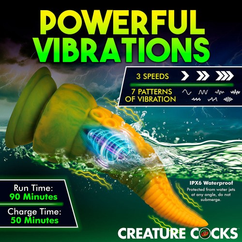 Creature Cocks Monstropus 2.0 Vibrating Tentacle Dildo