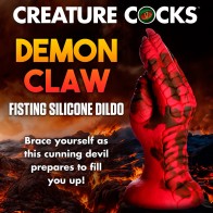 Dildo de Silicona Creature Cocks Demon Claw Fantasía