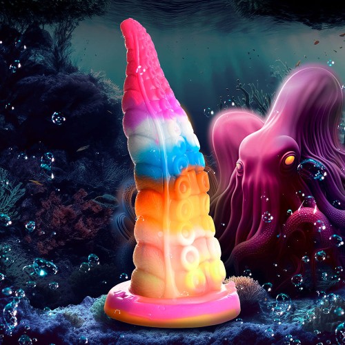 Creature Cocks Glow-in-the-Dark Tentacle Dildo for Adventurous Play