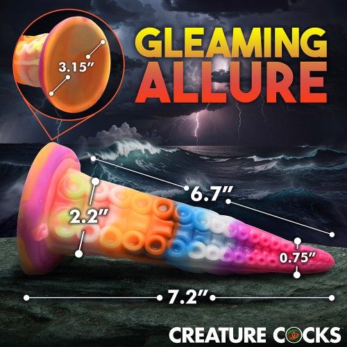 Creature Cocks Glow-in-the-Dark Tentacle Dildo for Adventurous Play