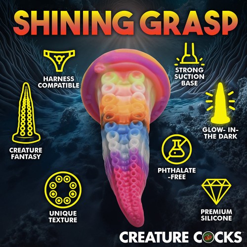 Creature Cocks Glow-in-the-Dark Tentacle Dildo for Adventurous Play