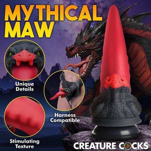 Creature Cocks Dragon Roar Silicone Dildo