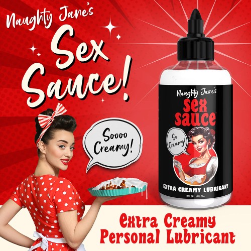 Lubricante Extra Cremoso Naughty Jane's Sex Sauce