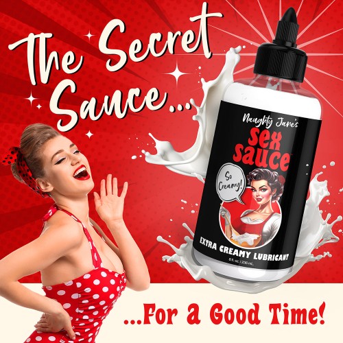 Lubricante Extra Cremoso Naughty Jane's Sex Sauce