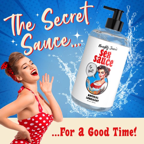 Naughty Jane's Sex Sauce - Best Natural Lubricant