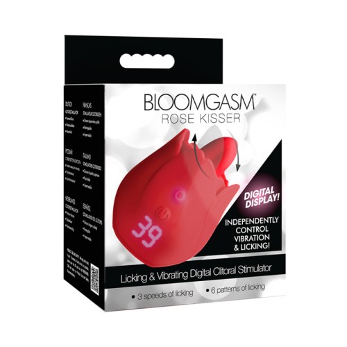 Bloomgasm Rose Kisser - Licking & Vibrating Clitoral Stimulator